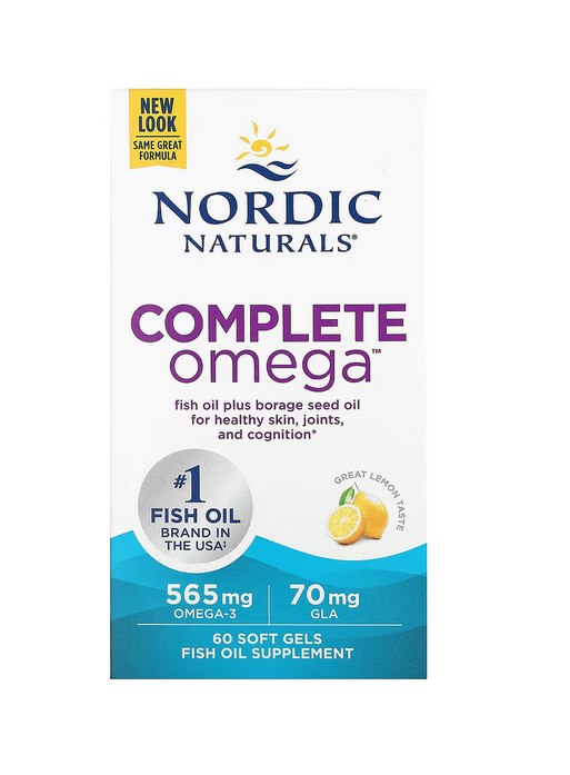 NORDIC NATURALS Complete Omega 60 kapslit