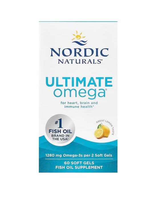 NORDIC NATURALS Ultimate Omega 640 mg 60 kapslit