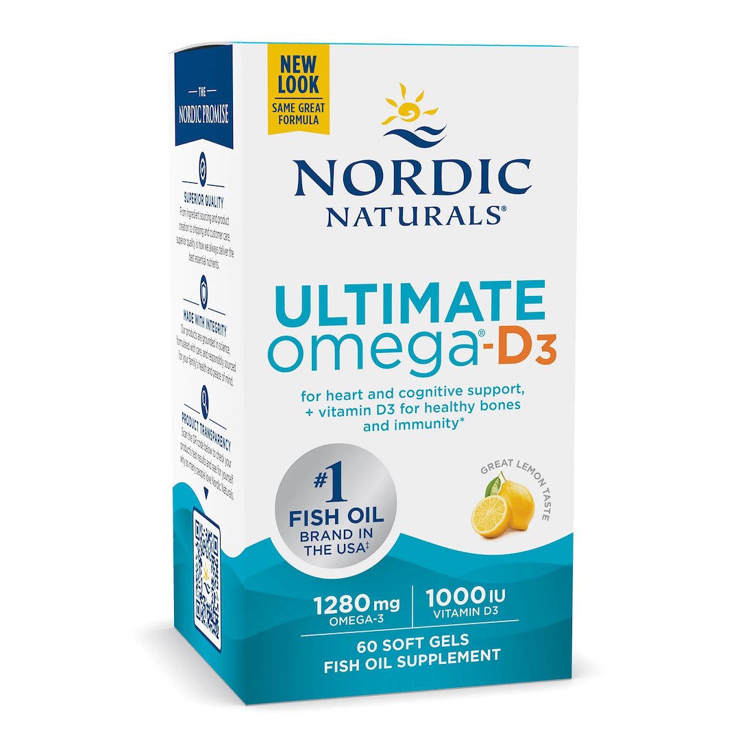 NORDIC NATURALS Ultimate Omega-D3 60 kapslit