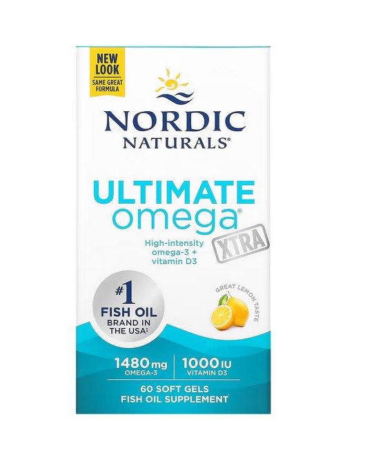 NORDIC NATURALS Ultimate Omega Xtra 60 kapslit
