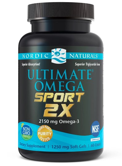 NORDIC NATURALS Ultimate Omega Sport 2X 60 kapslit