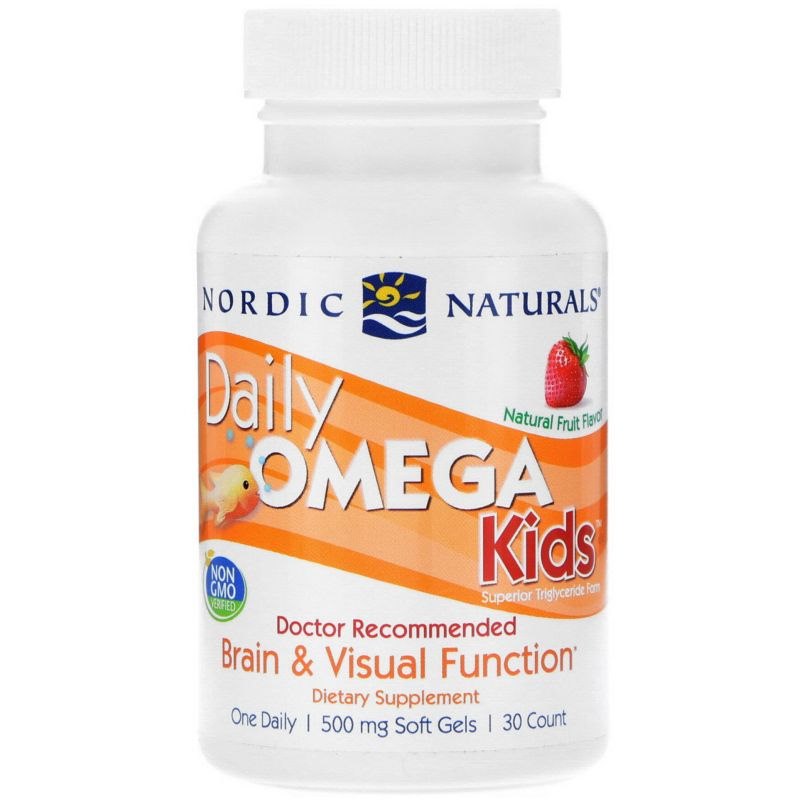 NORDIC NATURALS Daily Omega Kids 30 kapslit