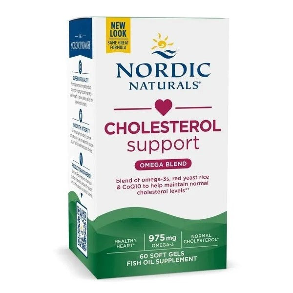 NORDIC NATURALS kolesterooli toetus 60 kapslit