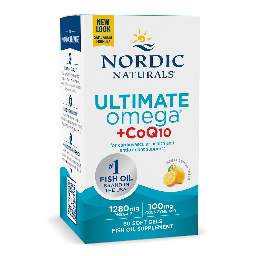 NORDIC NATURALS Ultimate Omega + CoQ10 60 kapslit