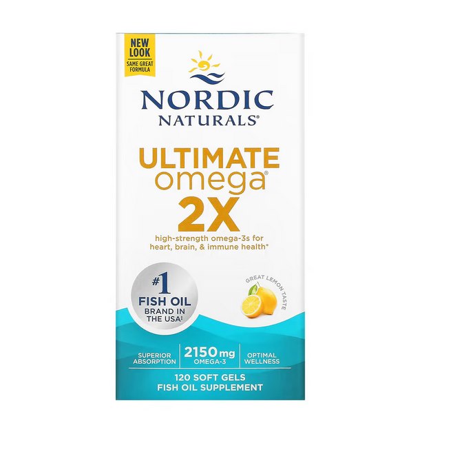NORDIC NATURALS Ultimate Omega 2X 120 kapslit