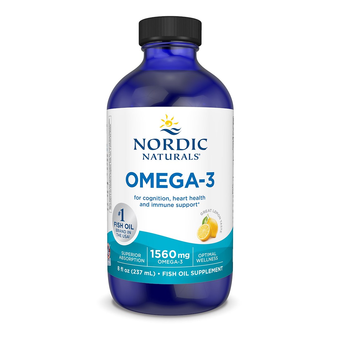 NORDIC NATURALS Omega-3, sidrunimaitseline, 1560 mg 237 ml