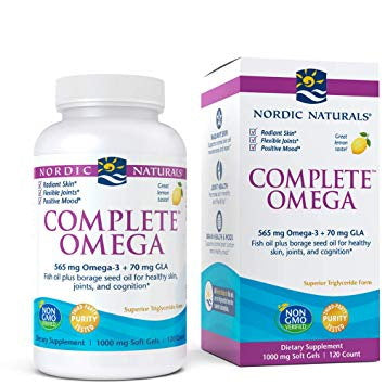NORDIC NATURALS Complete Omega 120 kapslit