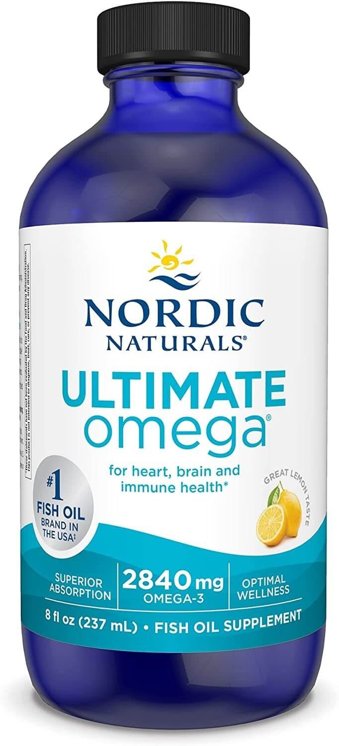 NORDIC NATURALS Ultimate Omega, sidrunimaitseline, 2840 mg 237 ml