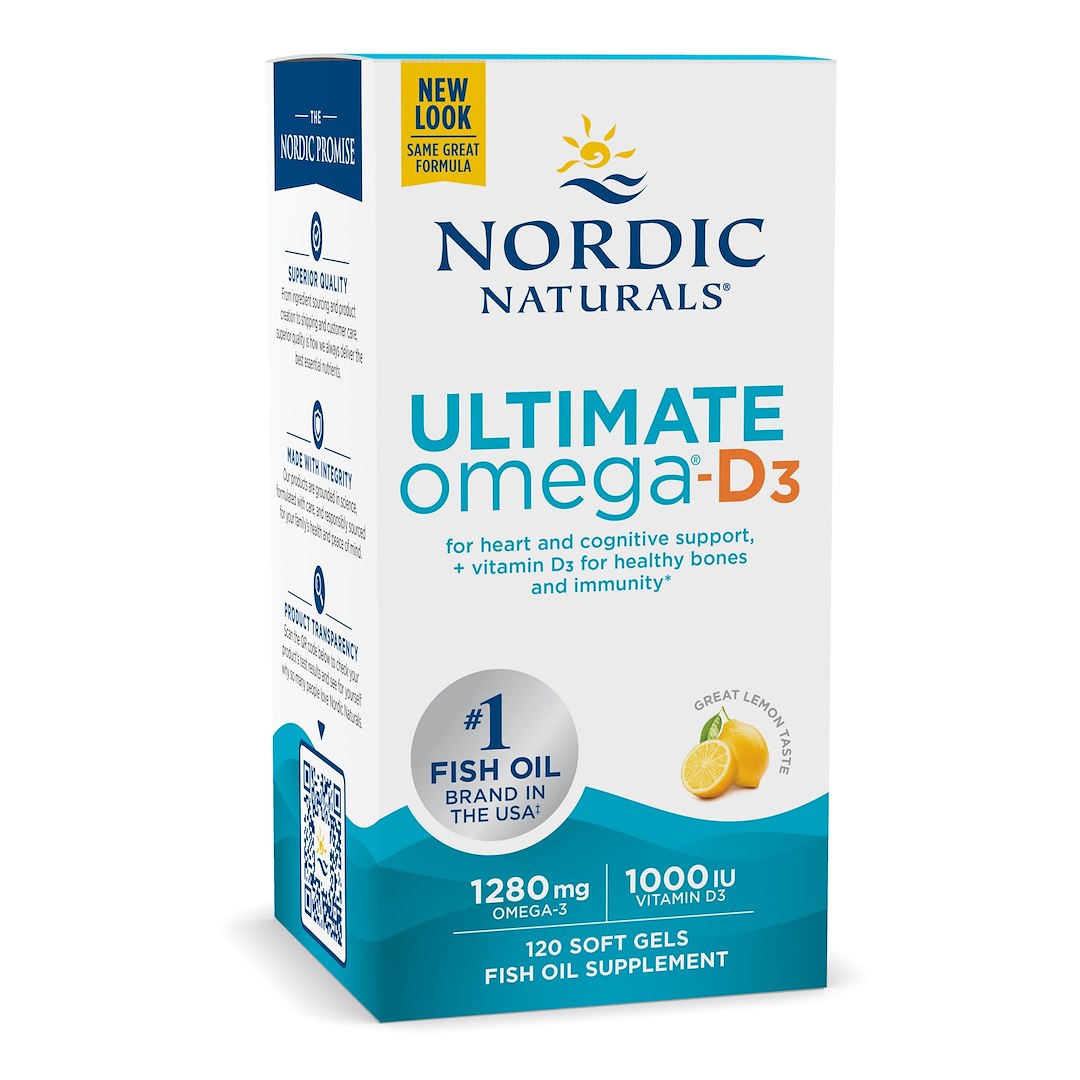 NORDIC NATURALS Ultimate Omega-D3 120 kapslit