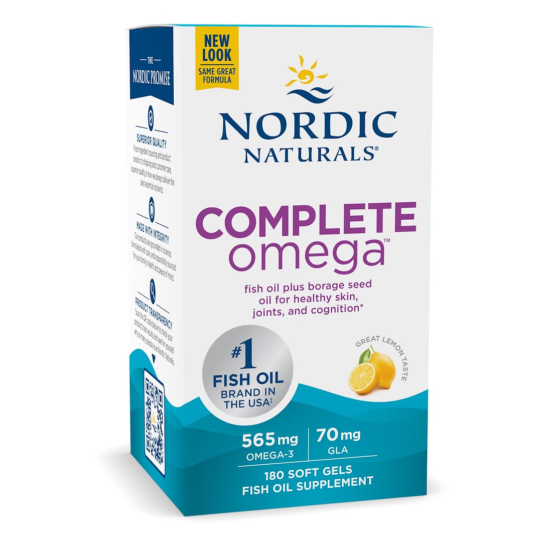 NORDIC NATURALS Complete Omega 180 kapslit