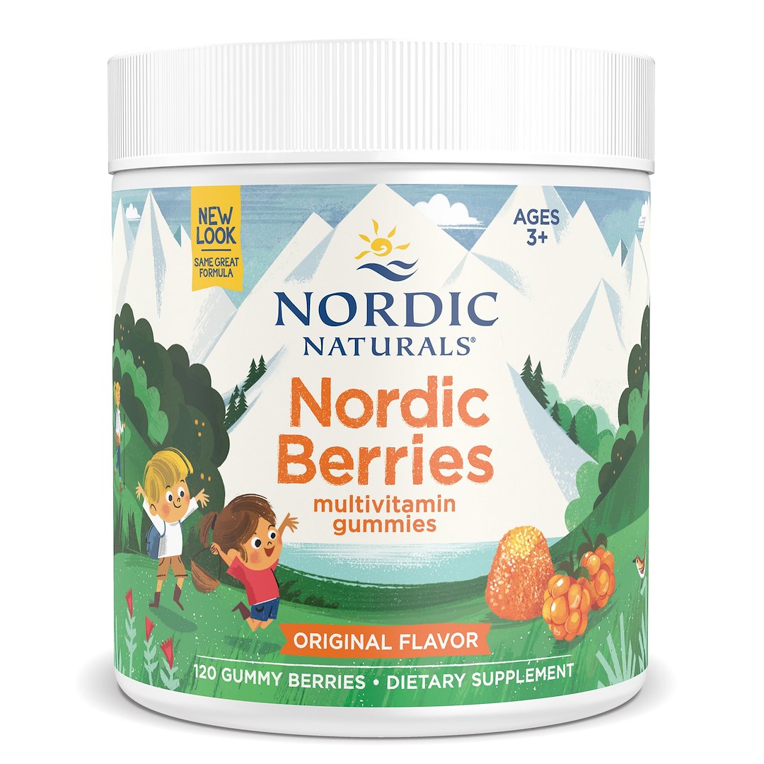 NORDIC NATURALS Nordic Berries originaalmaitse 120 kummikommi