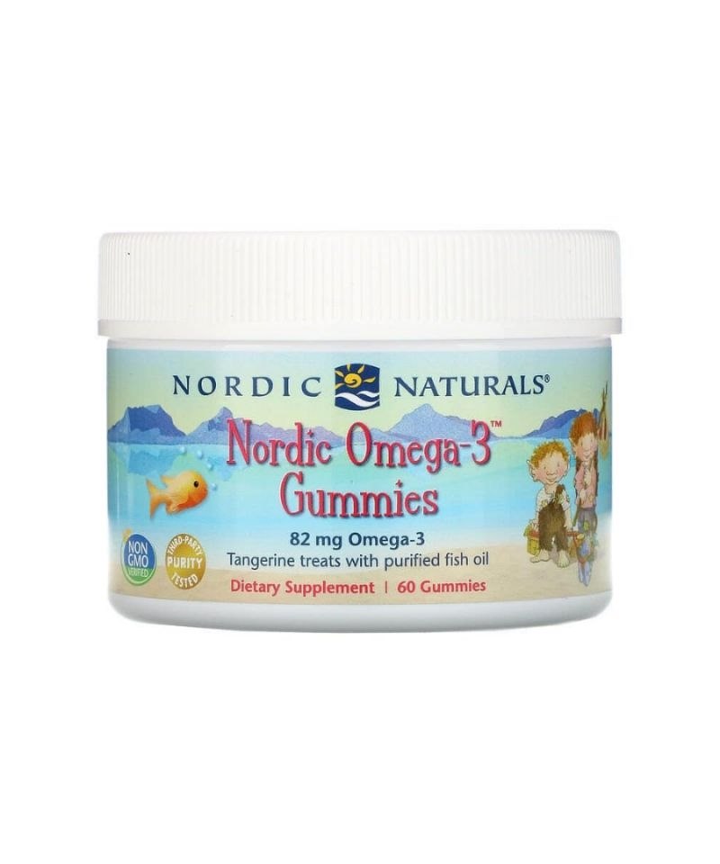 NORDIC NATURALS Nordic Omega-3 kummikommid 60 kummikommi