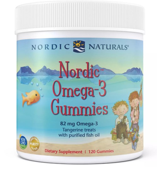 NORDIC NATURALS Nordic Omega-3 kummikommid 120 kummikommi