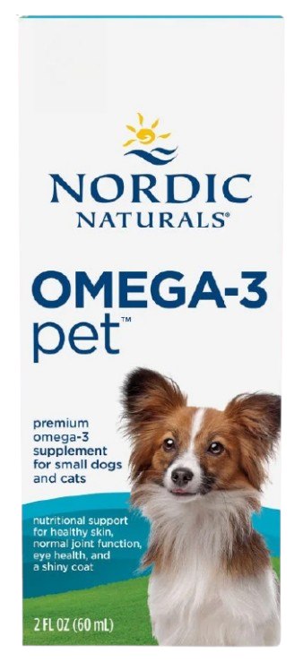 Nordic Naturals Omega-3 lemmikloomadele 60 ml