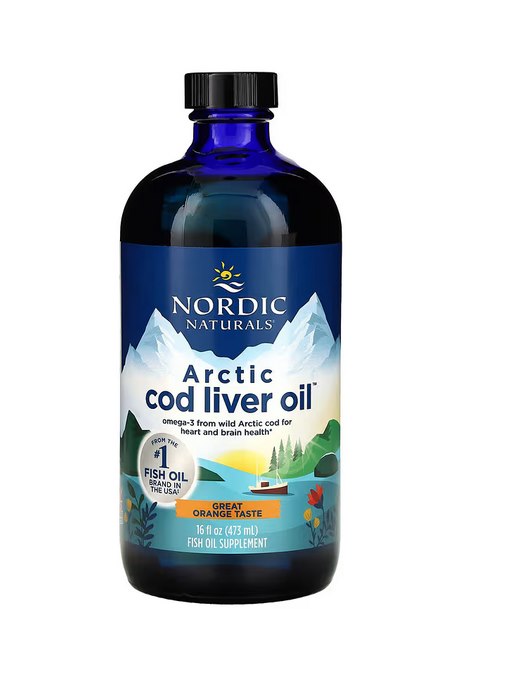 NORDIC NATURALS Arktika tursa maksaõli apelsinimaitsega 473 ml