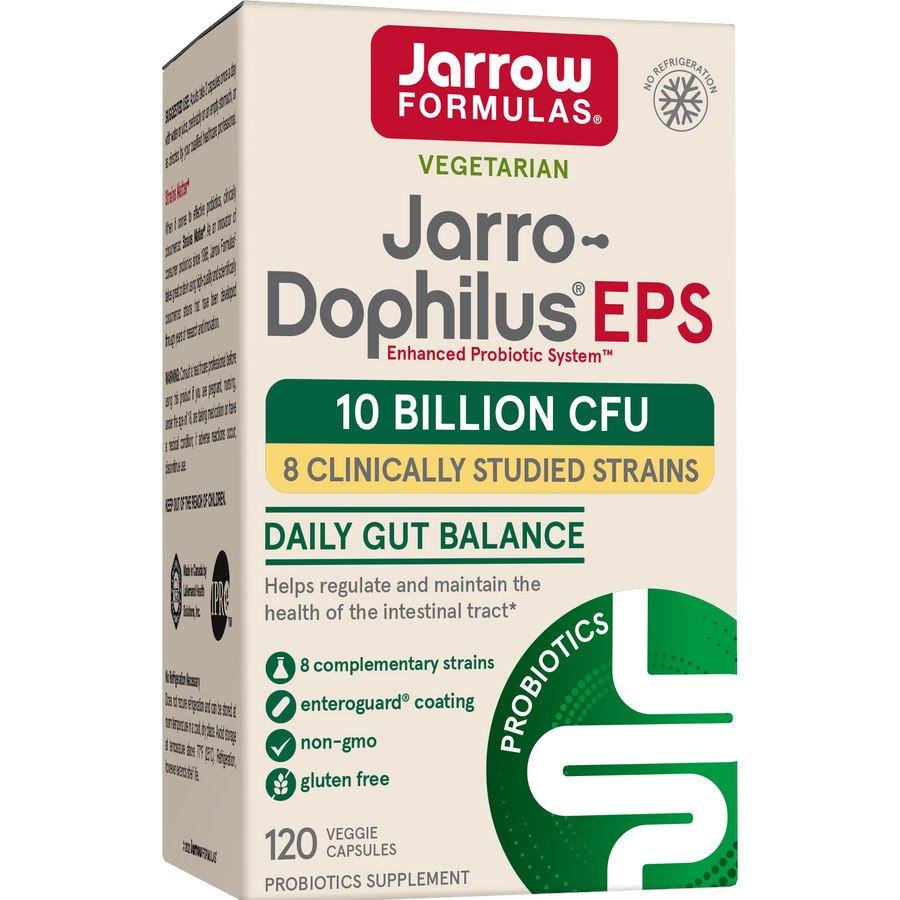 JARROW FORMULAS probiootikum Jarro-Dophilus EPS, 120 kapslit