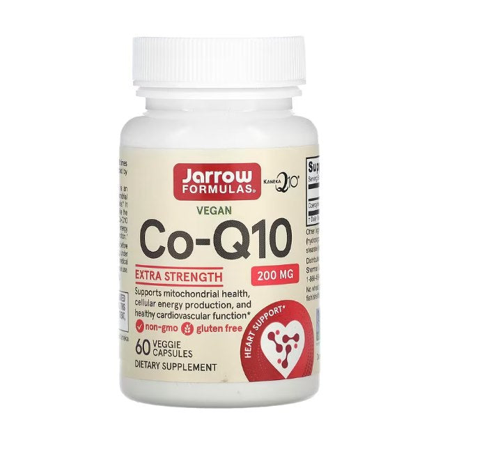 JARROW FORMULAS Co-Q10 200 mg - Koensüüm Q10 200 mg 60 kapslit