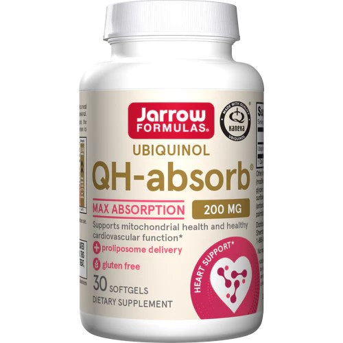 JARROW FORMULAS Ubikinool QH-absorb 200 mg 30 kapslit