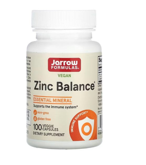JARROW FORMULAS tsink + vask - tsingi tasakaal 100 kapslit