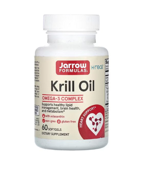 JARROW FORMULAS Krilliõli – Krilliõli 600 mg 60 kapslit