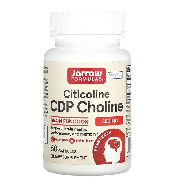JARROW FORMULAS Citikoliin Tsitikoliin CDP Koliin 60 kaps.