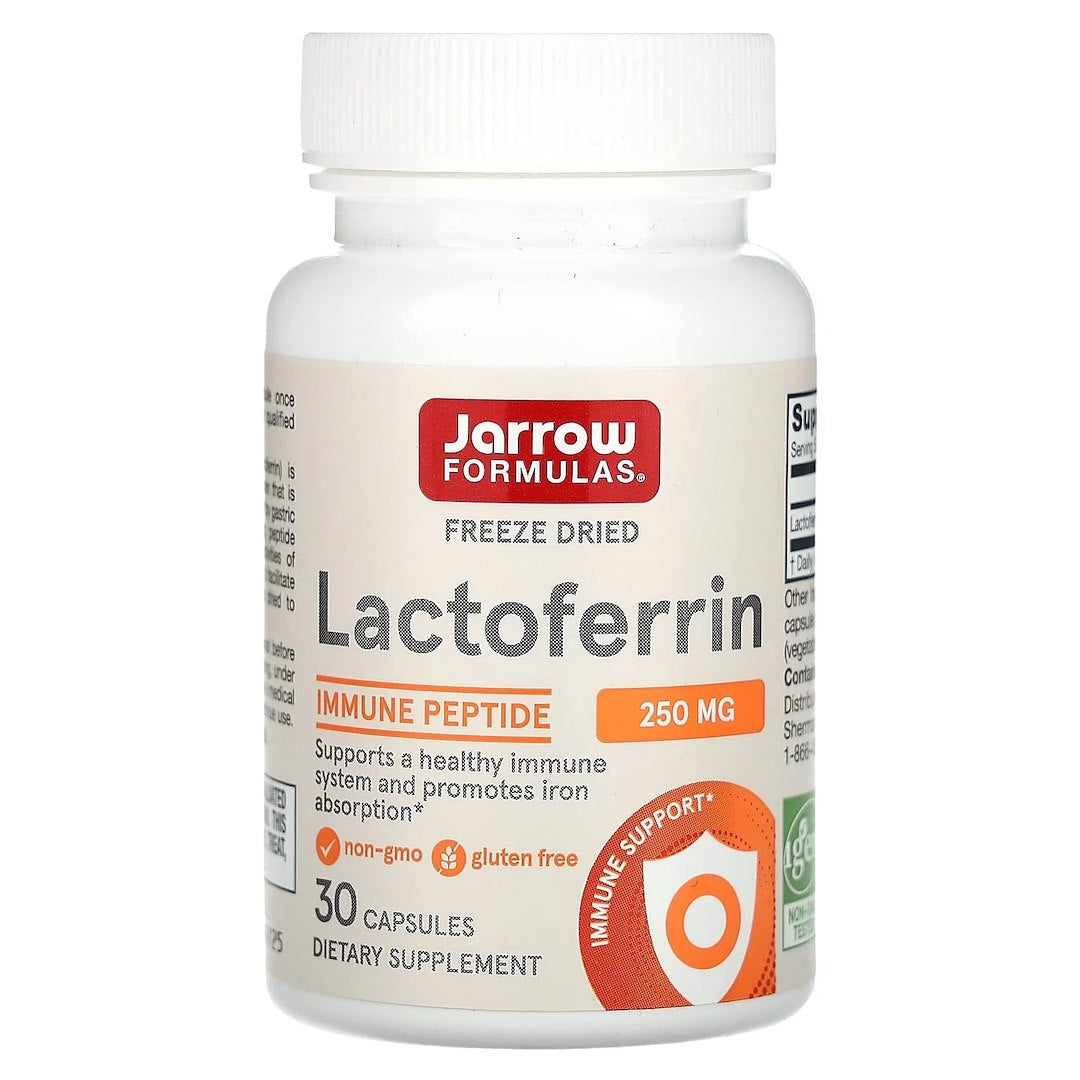 JARROW FORMULAS Laktoferriin 250 mg - Laktoferriin 250 mg 30 kapslit