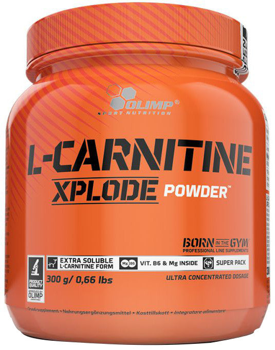 L-Carnitine Xplode Powder, Cherry - 300 grams - Olimp Nutrition