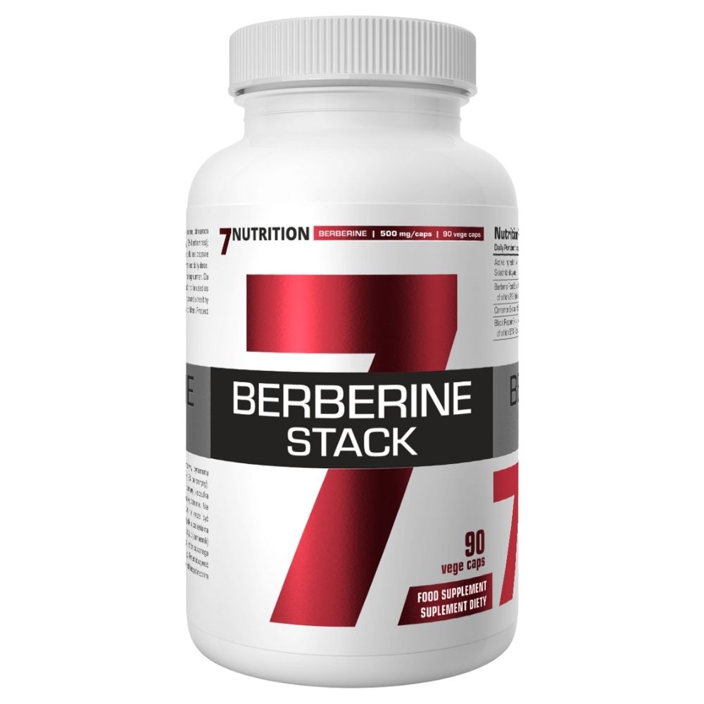 7Nutrition Berberine Stack, berberinas – 90 kapsulių