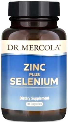 DR. MERCOLA Zinc plus Selenium – tsink ja seleen, 90 kapslit