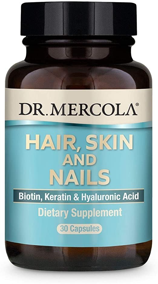 DR. MERCOLA Juustele, nahale ja küüntele 30 kaps.