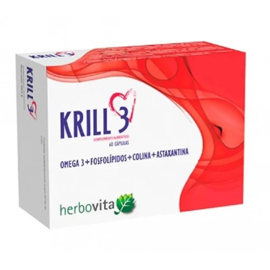 HERBOVITA Krill 3 60 kapslit