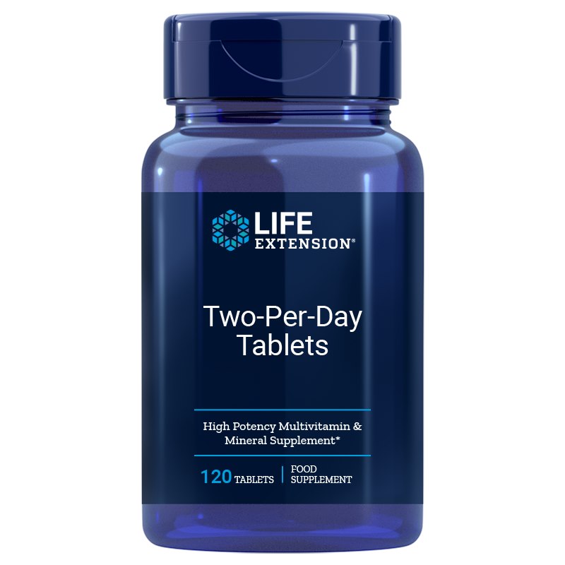 Life Extension Two-Per-Day ES 120 tabletti