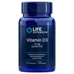 Life Extension Vitamin D3 3000 IU EU 120 kapslit