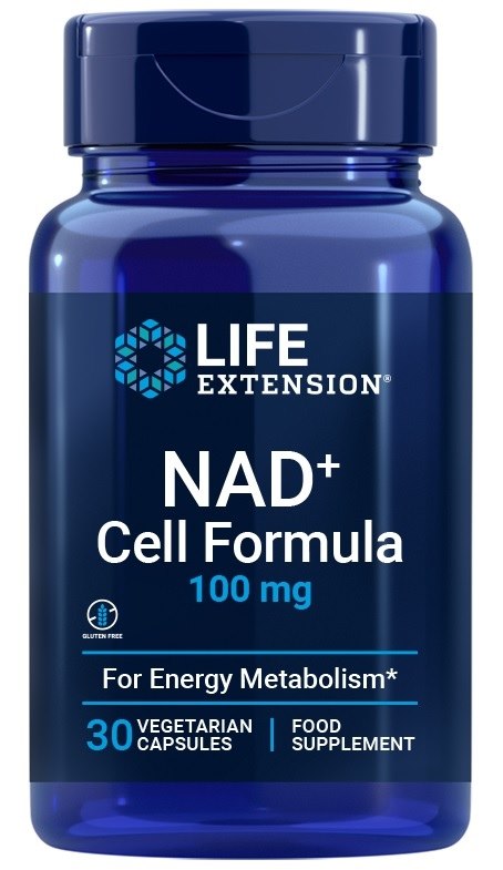 Life Extension NAD+ Cell Formula 100 mg EU 30 kapslit