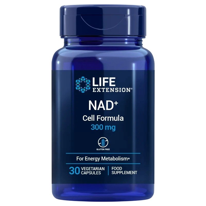 Life Extension NAD+ Cell Formula 300 mg EL 30 kapslit