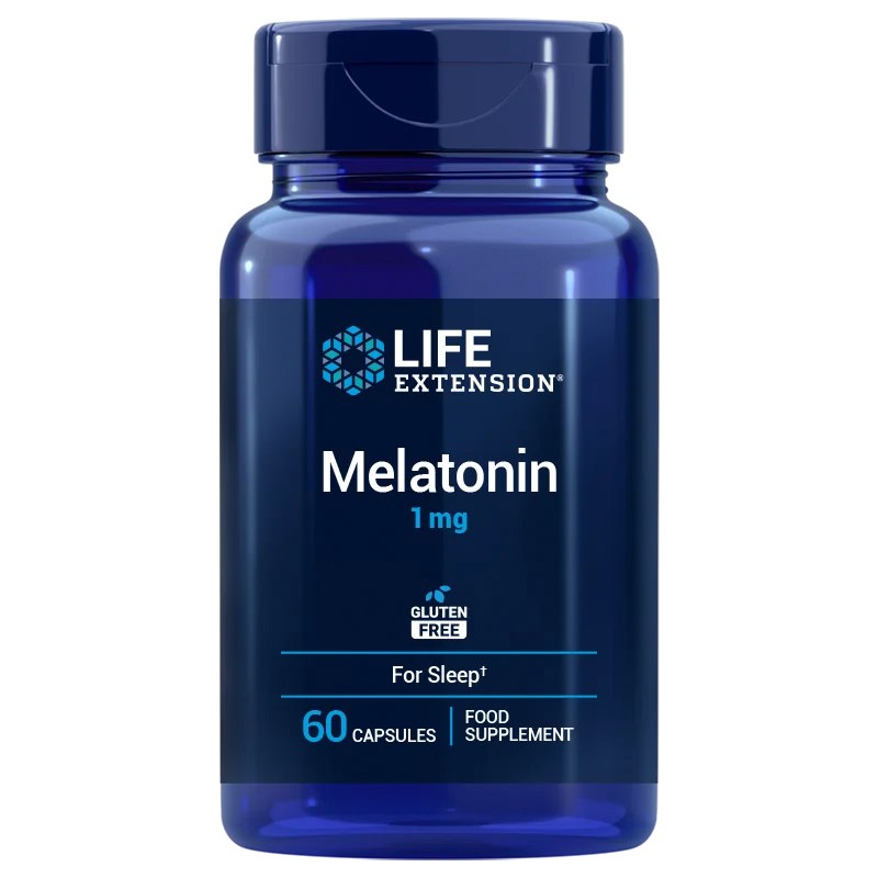 Life Extension Melatonin 1 mg ES 60 kapslit