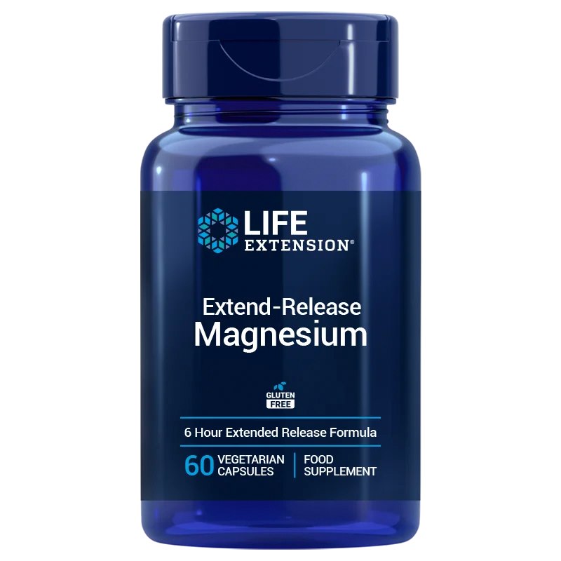 Life Extension pikendatud vabanemisega magneesium ES 60 kapslit