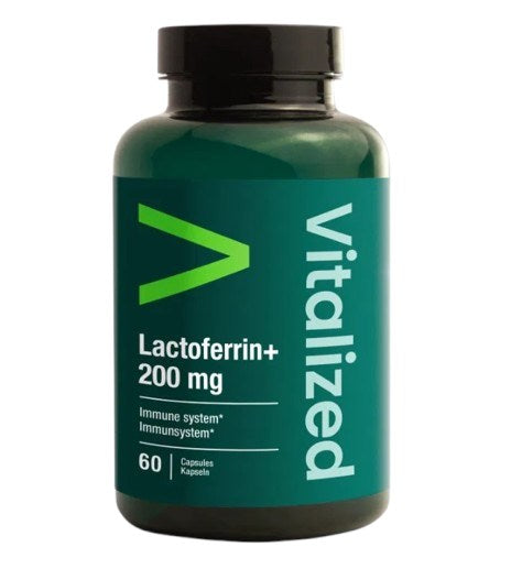 VITALIZED Laktoferriin+ 200 mg 60 kapslit