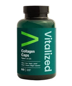 VITALIZED kollageen I, II, V, X tüübid 60 kapslit