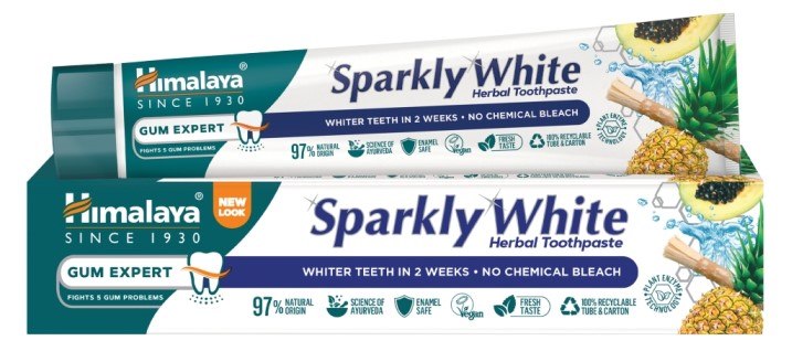 HIMALAYA Sparkly White taimne hambapasta 75 ml