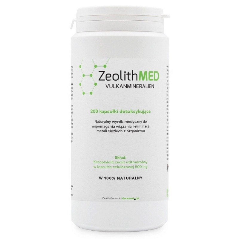 ZEOLITHMED ülipeen mikroniseeritud meditsiiniline tseoliit 200 kapslit