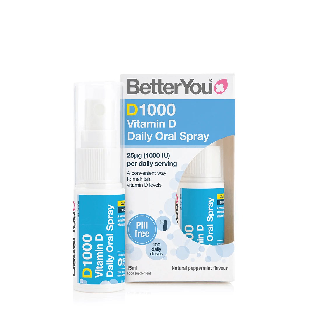 BETTERYOU D1000 igapäevane suukaudne sprei 15 ml