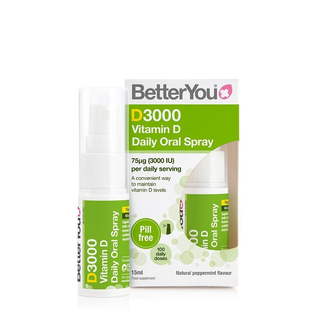 BETTERYOU D3000 D-vitamiini suukaudne sprei 15 ml