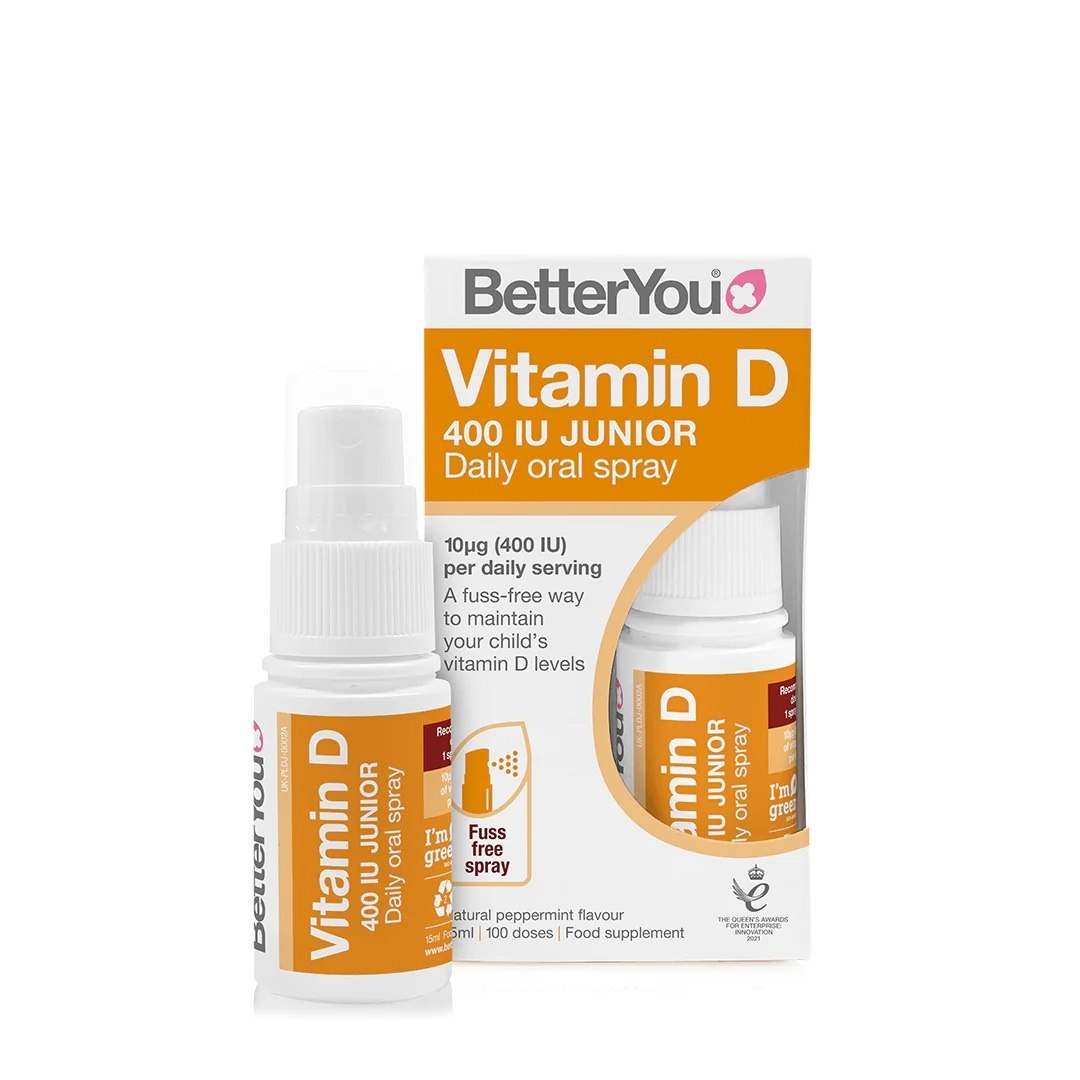 BETTERYOU D400 Laste D-vitamiini sprei 15 ml