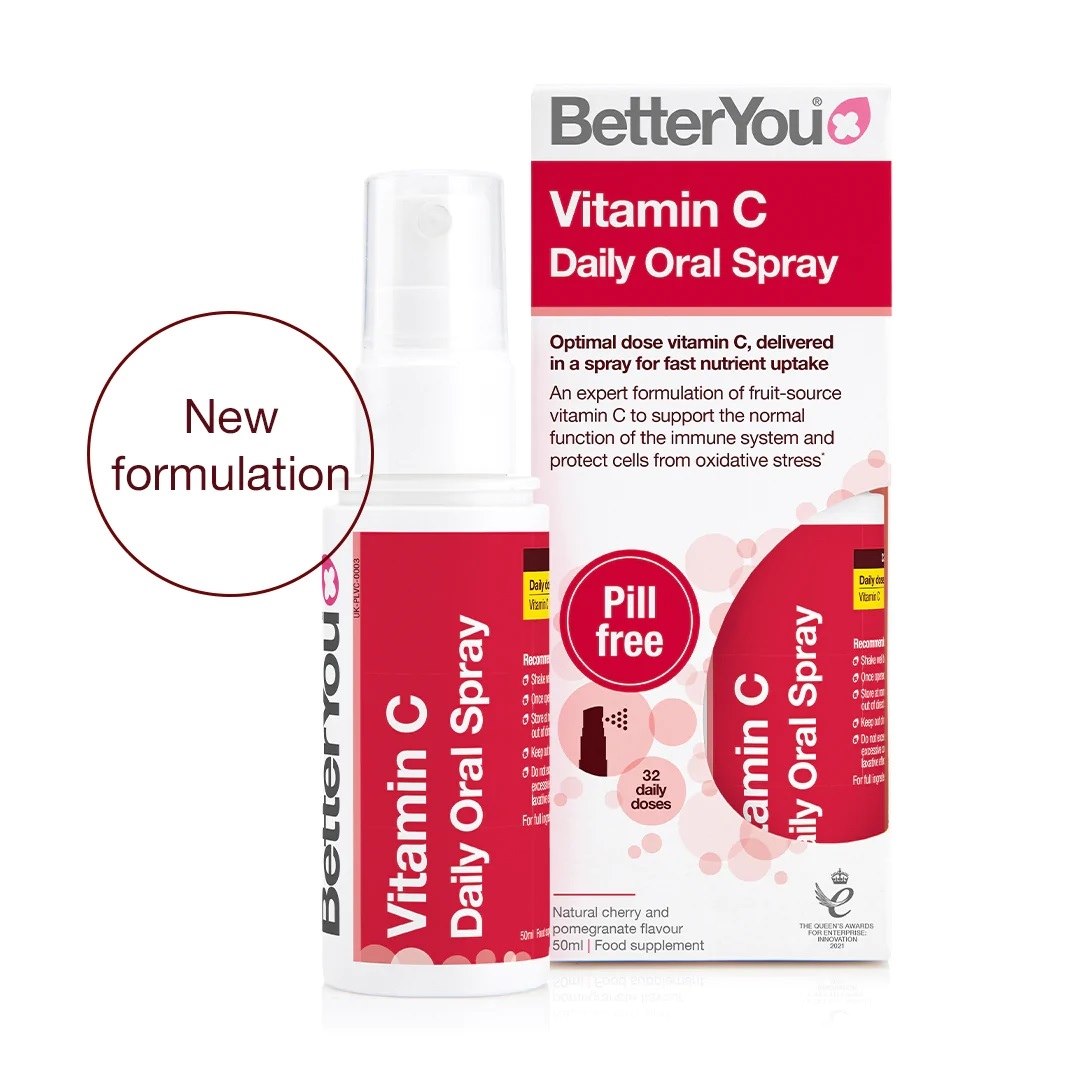 BETTERYOU C-vitamiini suukaudne sprei - C-vitamiini sprei 50 ml