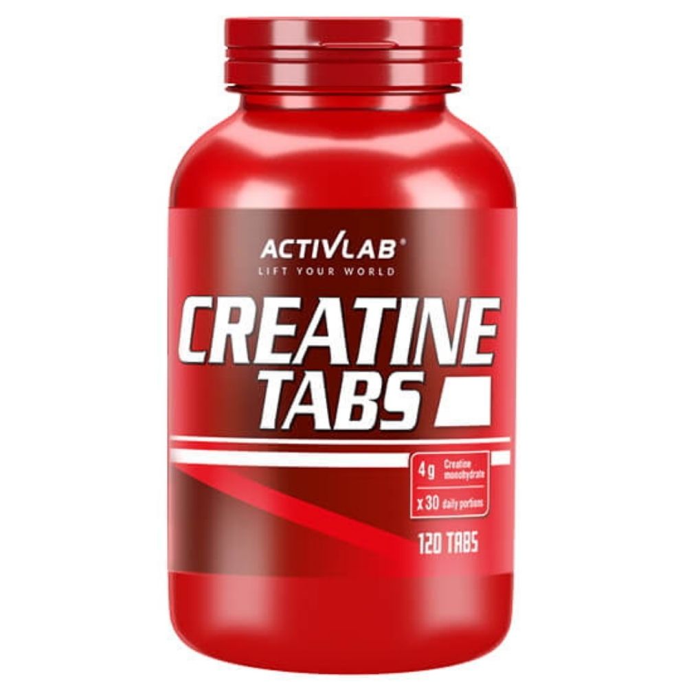 Activlab Creatine Tabs (kreatino monohidratas) - 120 tablečių - Magnis.lt