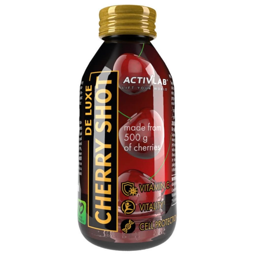 Activlab De Luxe Cherry Shot, karčiųjų vyšnių sultys - 80 ml - Magnis.lt