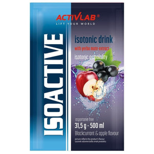 Activlab Isoactive funktsionaalne isotoonik Yerba mate, mustsõstra ja õunaga – 20 pakki
