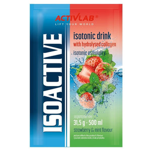 Activlab Isoactive funktsionaalne isotoonik kollageeni, maasika ja mündiga - 20 pakikest
