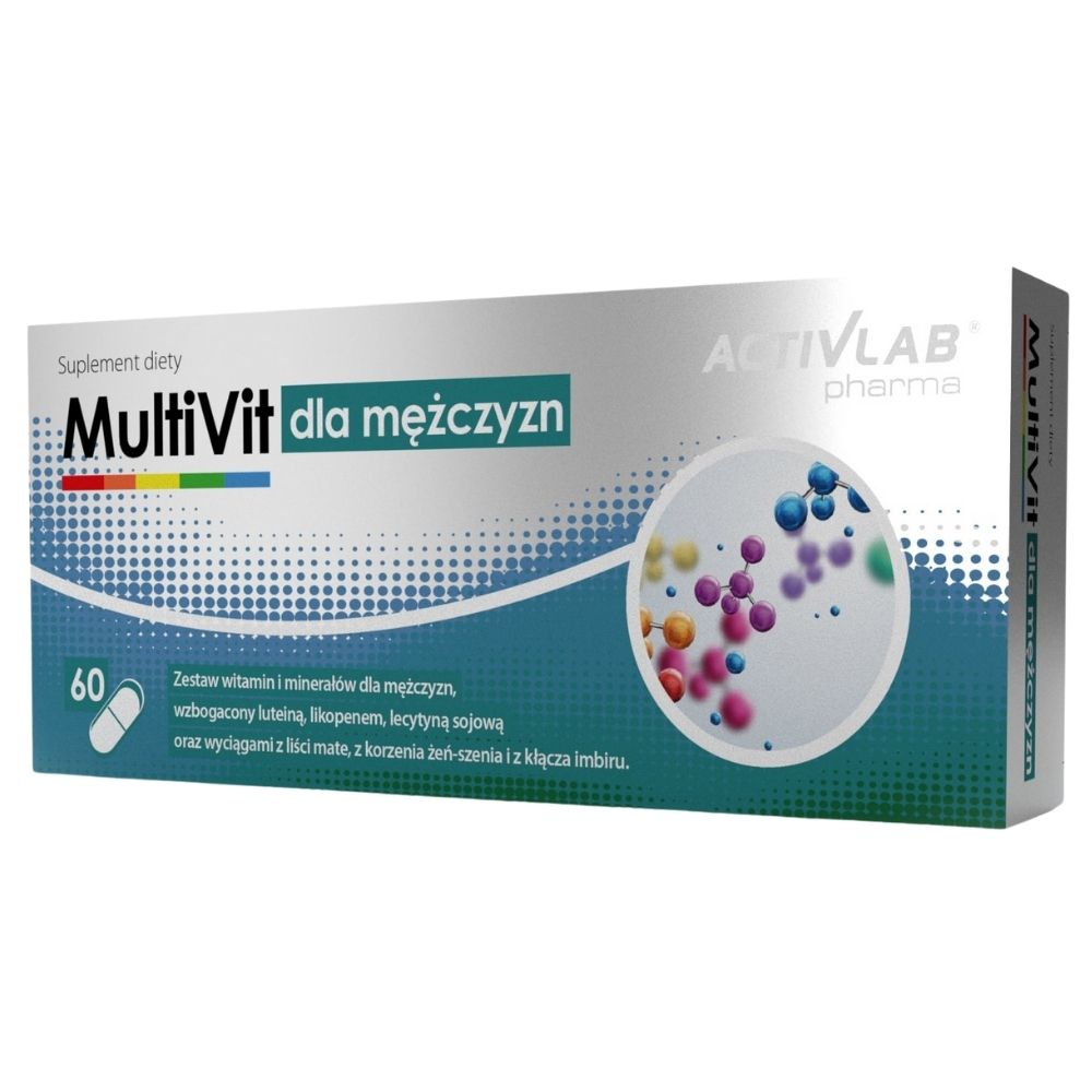 Activlab MultiVit vyrams - 60 kapsulių - Magnis.lt